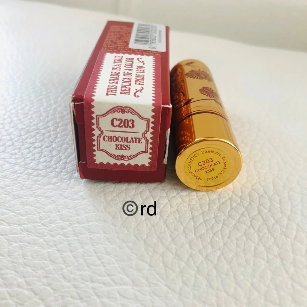 Besame Cosmetics Chocolate Kiss Lipstick new